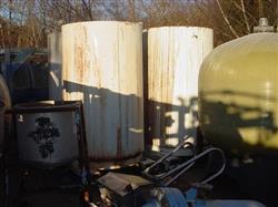 Image 450 Gallon FABRICATED METALS Stainless Steel Tote Tank 746186
