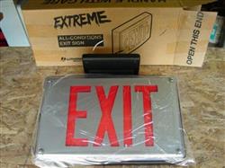 Image LITHONIA Extreme Fire Exit Signs (10) 56 avail 333333