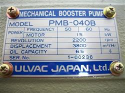 Image ULVAC PMB-040B Mechanical Booster Pump 339385