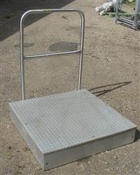 Image 40.5" x 40.5" Aluminum Work Platform w/ 8" Floor Height 340096