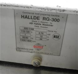 Image 1 HP HALLDE RG300 Table Top Dicer 444831