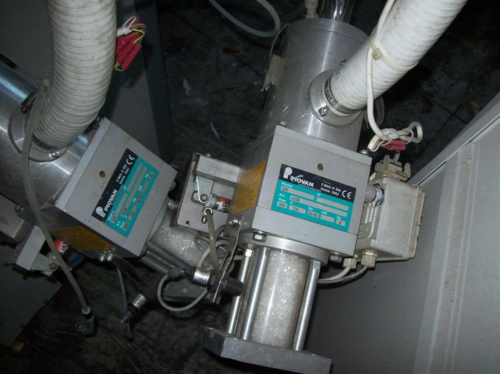piovan dryer flow meter location