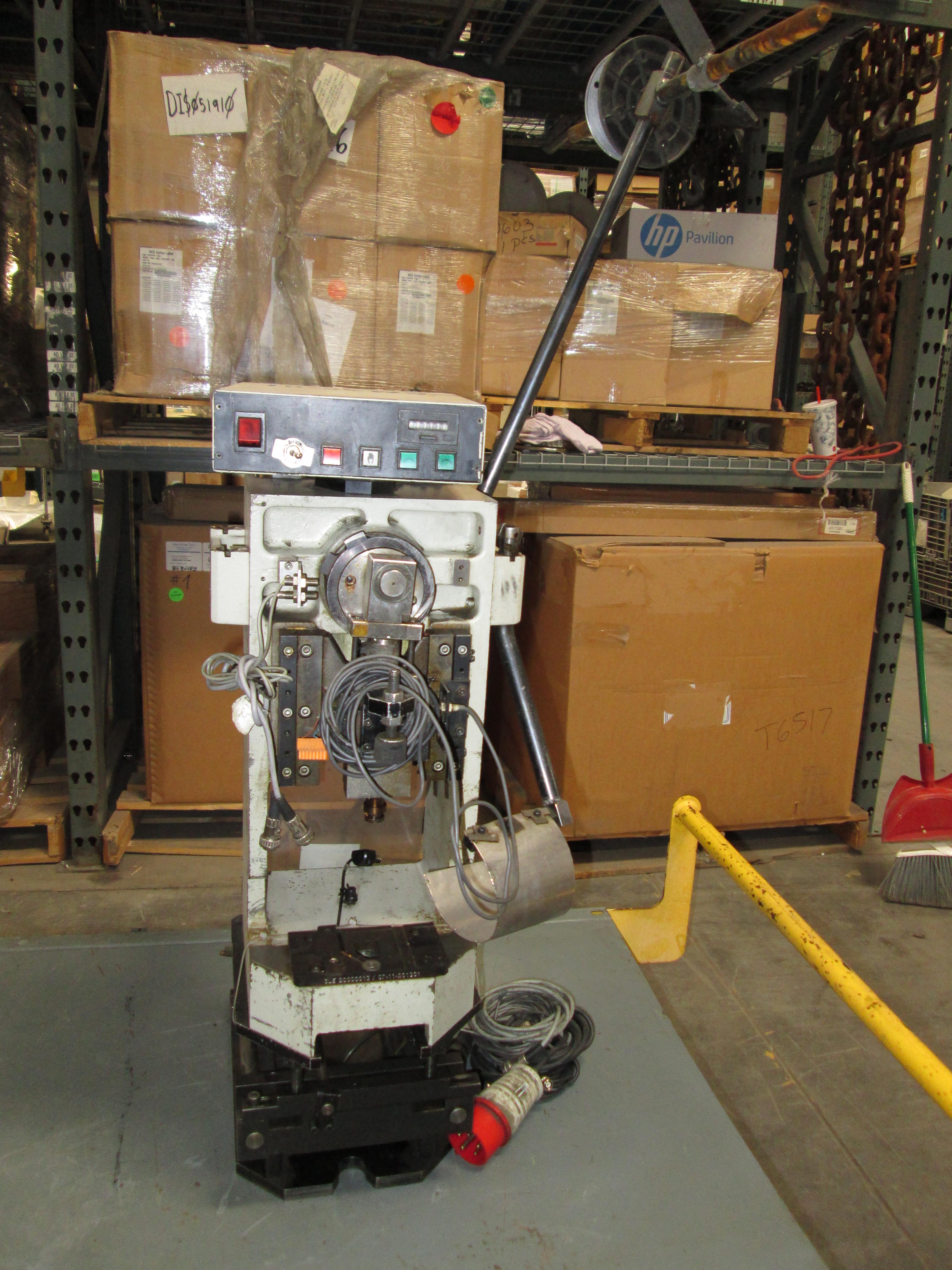 Details about   Megomat Automatic Wire Crimping Press Head APE 101 