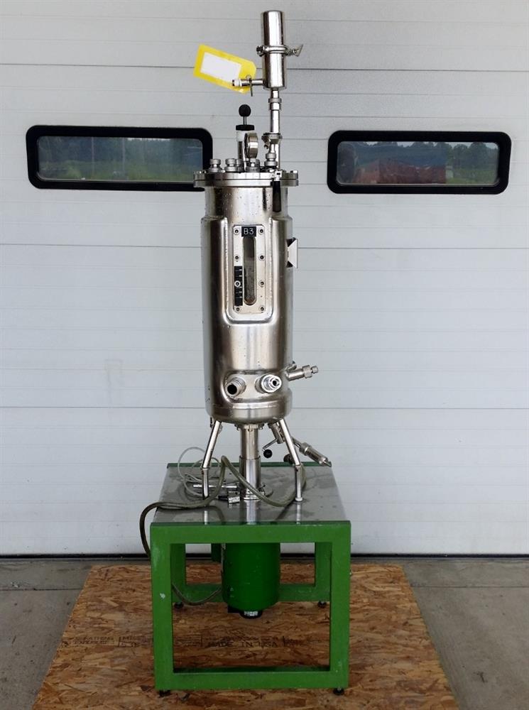 B BRAUN Biotech Fermenter Stainless Steel Jacketed Pressure Vessel ...