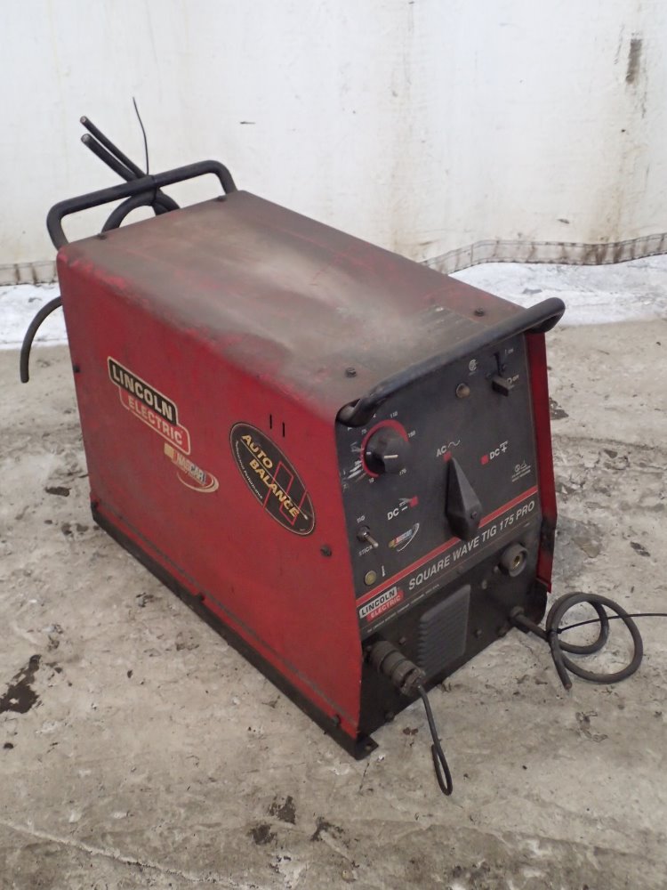 175 Amp Lincoln Electric Square Wave Tig 175 Pro Welder 274892 6286