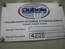 Image DUBOIS Differential Roll Coater/UV Curing 997045