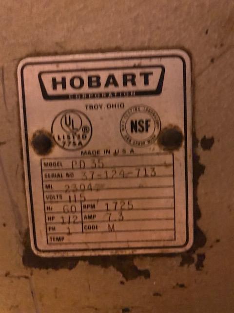 HOBART PD35 Power Head - 317494 For Sale Used N/A