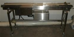 Image Stainless Steel Belt Conveyor with LEESON Variable Speed 1035713