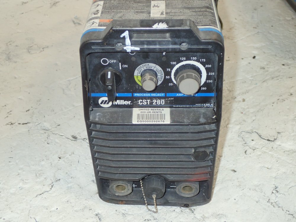 MILLER CST 280 Portable - 323978 For Sale Used N/A