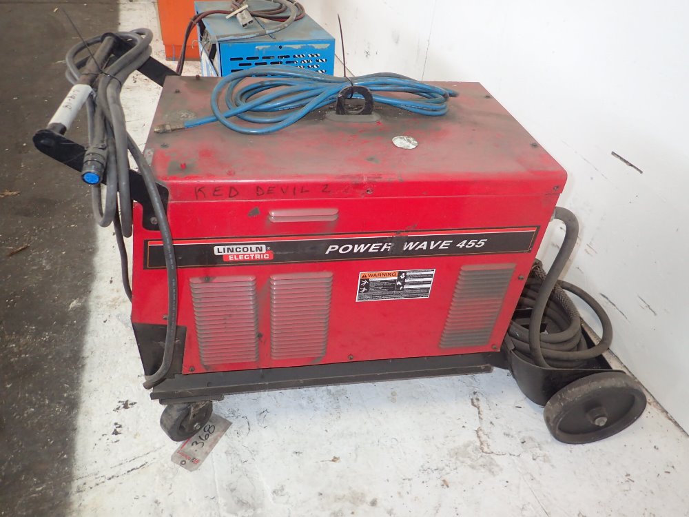 LINCOLN ELECTRIC POWER WAVE 455 Welder | 329771