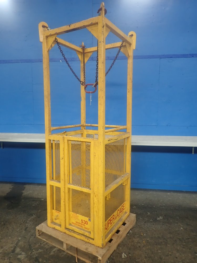 United States Crane S-30 Suspended Personnel Cage 