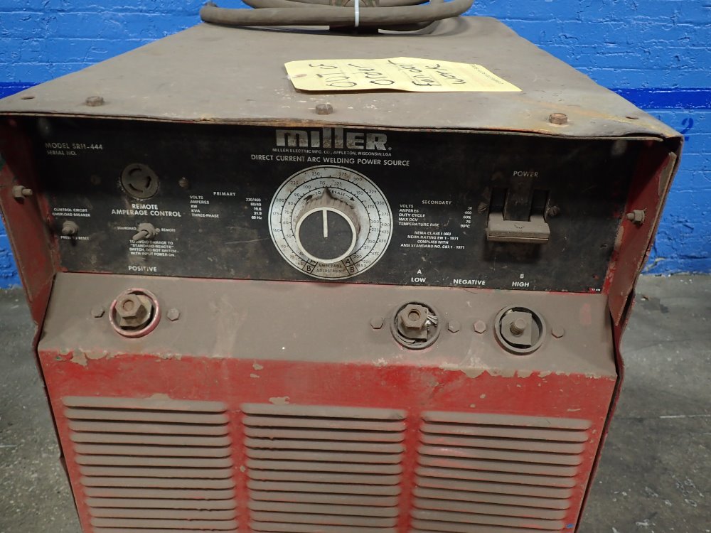 MILLER Welder - 349181 For Sale Used N/A