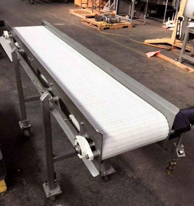 12in X 72in Intralox Belt Conveyor - Stainless Steel Sanitary | 352372