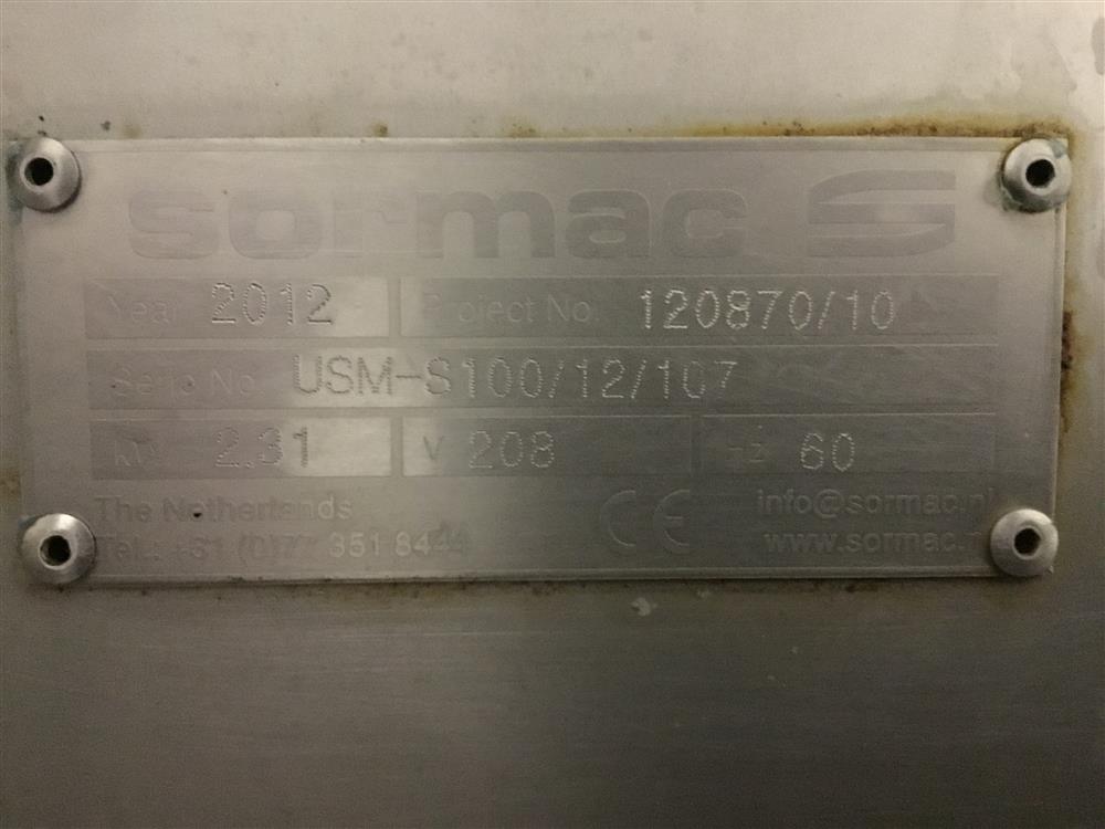 Onion peeler USM-S100 - Sormac