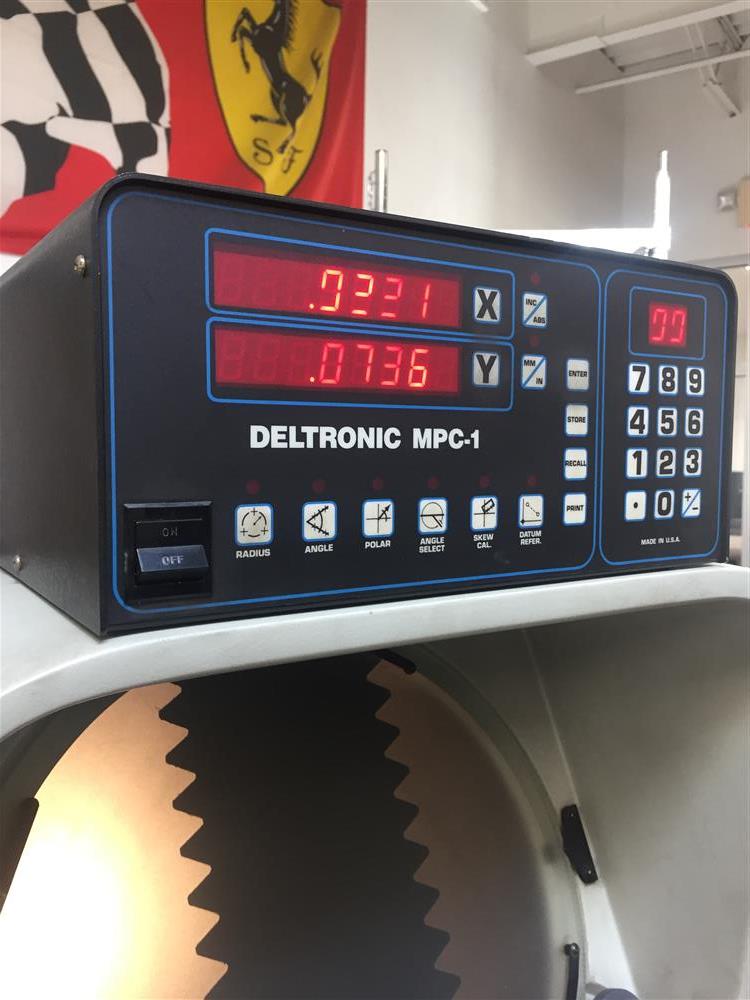 deltronic dh214 optical comparator manual