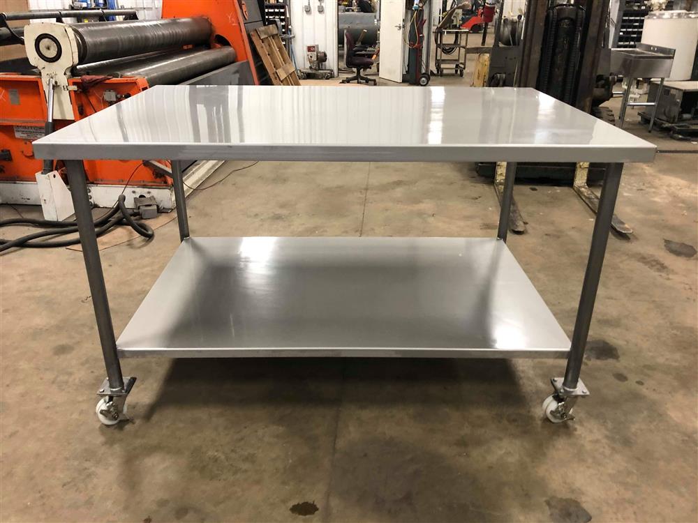 used stainless steel kitchen table for sale