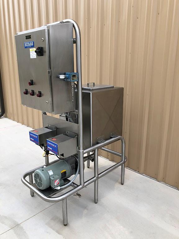 ECOLAB Klenzade Single Tank CIP System Model C Foam Cleaning System