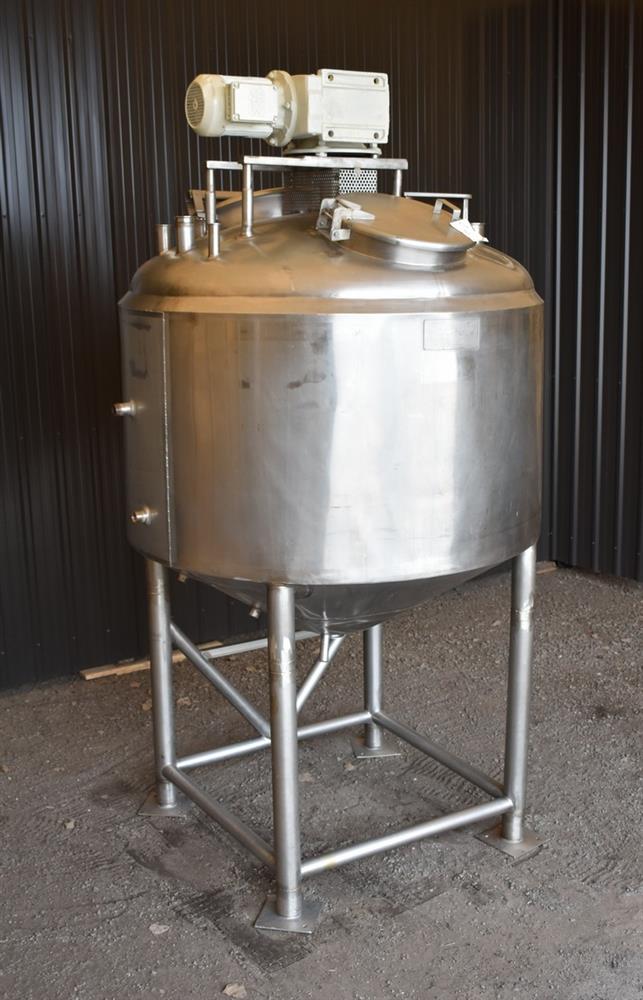 500 Gallon Jacketed Tank with Scrape Agitation | 373766