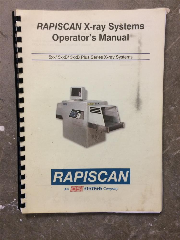 Rapiscan 520b manual driver