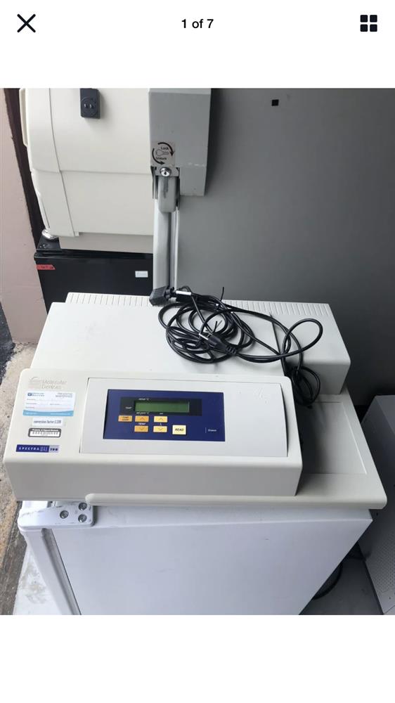 MOLECULAR DEVICES SpectraMAX 190 Microplate Reader/Spectrophotometer