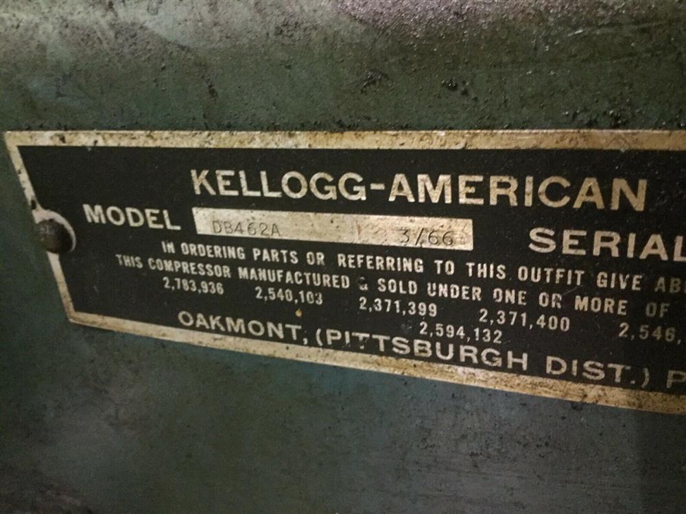 Kellogg american air compressor manuals