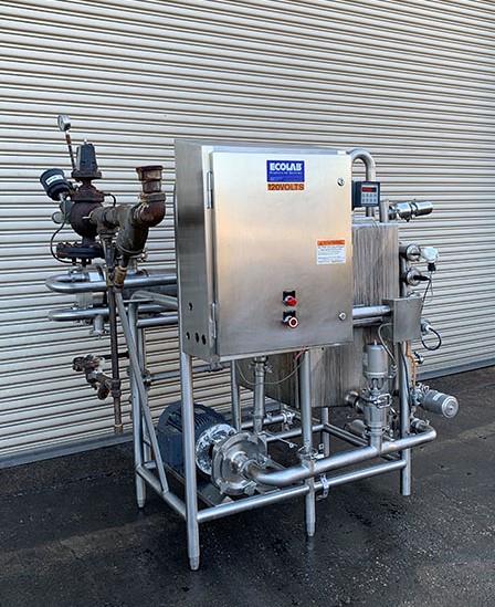 ECOLAB Single Tank CIP System with Stainless Steel Heat Exchanger | 377072