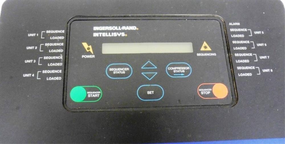 INGERSOLL RAND Intellisys Sequencer Controller Operator Interface Panel ...