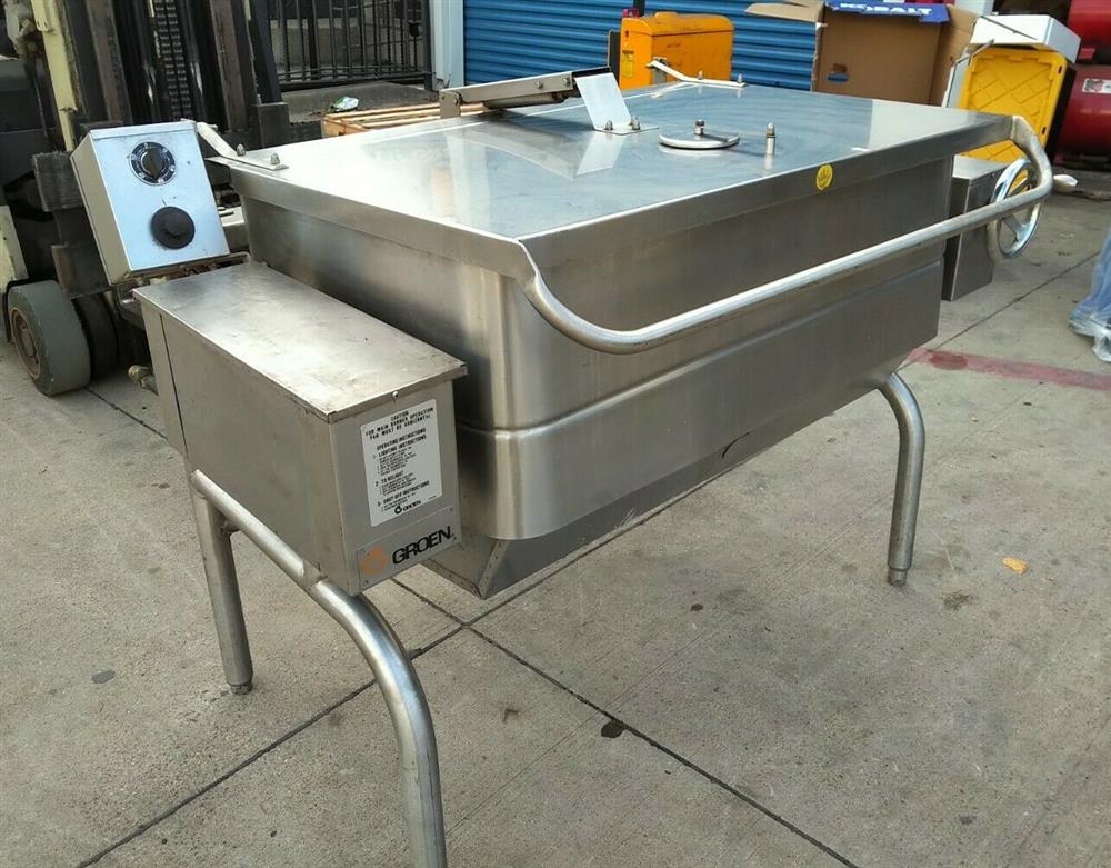 Used Groan Commercial Manual Tilting Braising Pan 10 Gal. HFP/1-2 Natural  Gas for Sale in Raven
