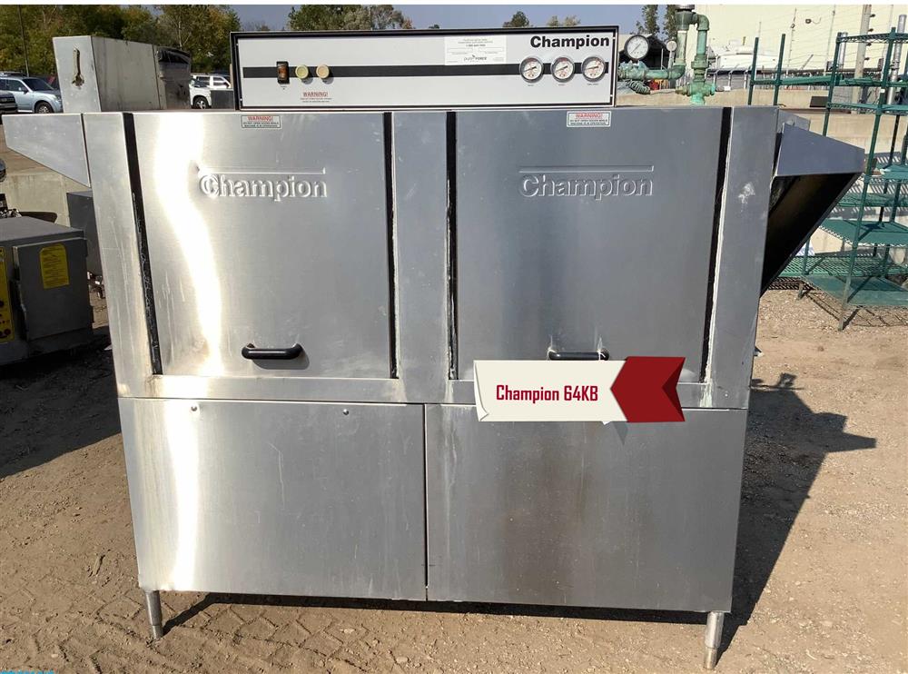 Used Hobart Commercial Conveyor Dishwasher - CLPS76E for Sale