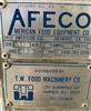 Image 10 Cu. Ft. AFECO Ribbon Blender - Stainless Steel Sanitary 1641151